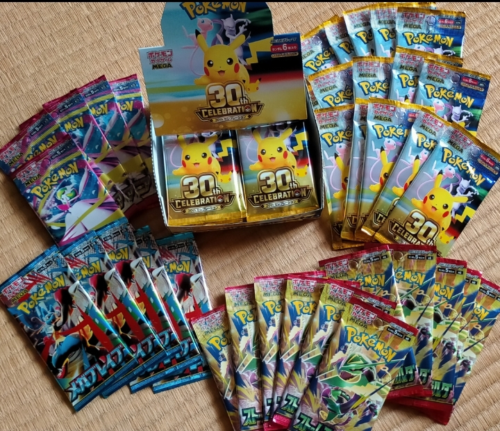 ポケモンカード30予約なしでコンビニだけ回って何パック買えまし