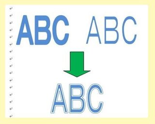 Excelなどでワードアートの文字装飾で文字本体の色の周りに少し白い部分を取 Yahoo 知恵袋