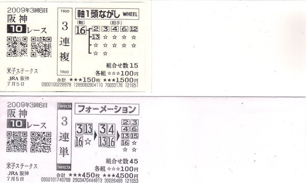万馬券100万以上の馬券をとった方に質問です(100円がけで)ど