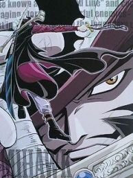 ワンピースミホークって背中に黒刀をぶら下げていますが 服とか切れてないんです Yahoo 知恵袋