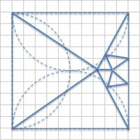 図形の問題なのですが 鋭角三角形だけで正方形を分割せよ っという問題が出 Yahoo 知恵袋