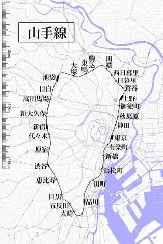 山手線の外回り 内回りについて詳しく教えてください あと山手線の路線 Yahoo 知恵袋