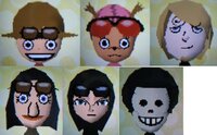 友達コレクションでワンピースのキャラクターのｍｉｉの作り方を教えてください Yahoo 知恵袋