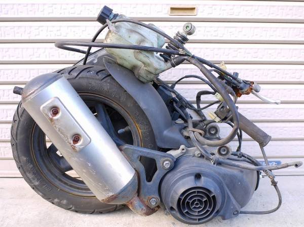 レッツ2 　不動車　エンジン焼き付き　2千円引き スズキ レッツ2 CA1PA エンジンかからない ピストン焼き付き