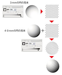 イラストレーターで ゴルフボールを作るには どのようにすればよいでしょ Yahoo 知恵袋