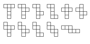 6つの正方形で構成される正立方体 さて 展開図のパターンは何通り 6つの Yahoo 知恵袋