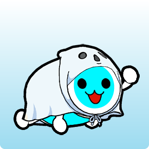 太鼓の達人太鼓の達人 ゴーストみたなフードの付いた白いやつ の着せ替えっ Yahoo 知恵袋