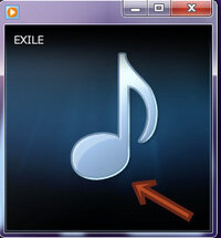 歌を再生するとメディアプレイヤーの画面に音符のマークがでてきますよね Yahoo 知恵袋