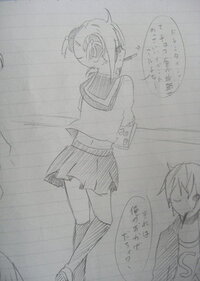 絵の評価お願いします W 銀魂の神楽ちゃんを描いてみました 学 Yahoo 知恵袋