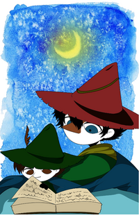 スナフキンのぼうし 実は スナフキンのぼうしは羽がかざっ Yahoo 知恵袋