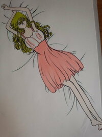 イラストの評価お願いします 中２です 良いところ 悪いところ Yahoo 知恵袋