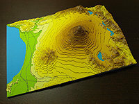 レレレのレ遠い昔夏休みの宿題 自由研究 で 立体積層地図作っ Yahoo 知恵袋