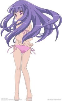 二次元　水着　貧乳 