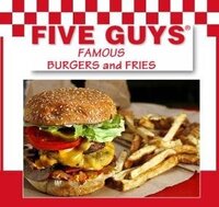 アメリカで比較的人気のあるfiveguysburger 写真 Yahoo 知恵袋