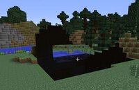 マインクラフト Minecraft のマルチプレイで黒い空間 Yahoo 知恵袋