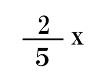 文字式を含む分数の表し方について 中学２年の数学で 2y Yahoo 知恵袋