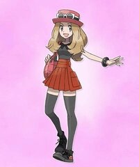 ポケモンxyのヒロインのセレナって子は ゲームの女主人公が Yahoo 知恵袋