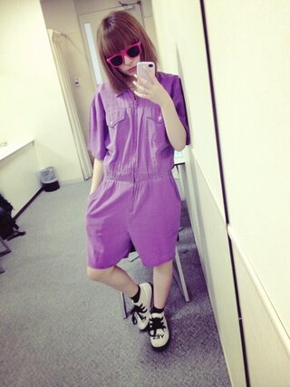 きゃりーぱみゅぱみゅさんが私服で着ていたこのつなぎがどこのブ Yahoo 知恵袋