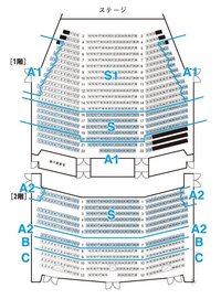 電通四季劇場 海 の席について質問です 1階19列目の8 13 Yahoo 知恵袋