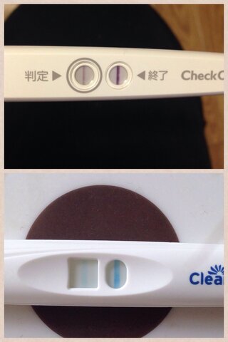 今日でたぶん高温期17日目か18日目です 昨日使った妊娠検査薬の反応が Yahoo 知恵袋