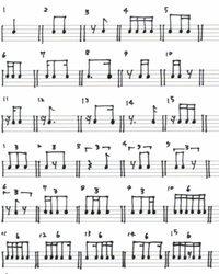 音楽のリズムについて画像の５ ６ ７ １１の音の長さの構成を Yahoo 知恵袋