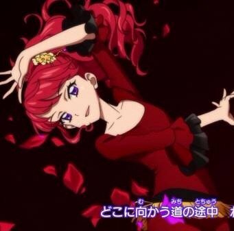 アイカツ　紅林珠璃　キャラ違い 新キャラ、紅林珠璃(くればやしじゅり)ちゃんと、珠璃ちゃんの