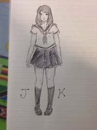 ノートの表紙の落書きが大好きな中2女子です 落書き失敗しました 消した Yahoo 知恵袋