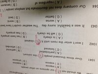 英語の問題で1042番なんですが 答えがbなのですが 私はa Yahoo 知恵袋