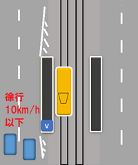 安全地帯があるところの徐行について自動車学校のテストで 安全地帯に人がいる Yahoo 知恵袋