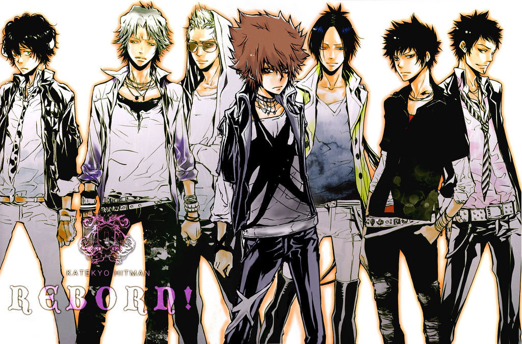 家庭教師ヒットマンREBORN!10年後ツナの公式イラストについて沢田