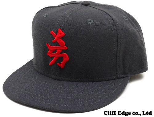 訳あり品】米国製 NEW ERA 漢字 ヤンキースロゴ キャップ