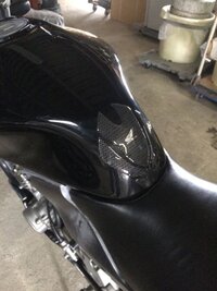バイクタンクパッド貼り塗装はがれホーネット250タンクパッドを Yahoo 知恵袋