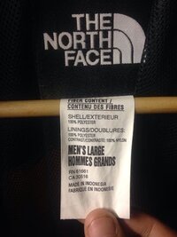 Thenorthfaceのロゴマークが目立つので染色ペンで染めたいのですが Yahoo 知恵袋