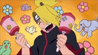 Narutoの画像で デイダラが赤ちゃんのガラガラをもってる Yahoo 知恵袋