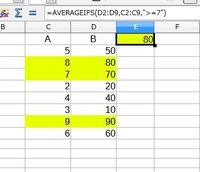 エクセルのif関数で80以上ならa 70以上80未満ならb 6 Yahoo 知恵袋