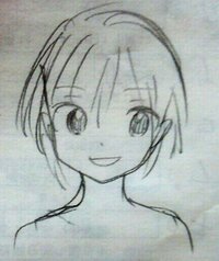 顔のイラストの練習をしてるのですが 眉の書き方とか口の書き Yahoo 知恵袋