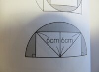 円とおうぎ形の複合図形問題で苦戦しています 解き方をお願いし Yahoo 知恵袋