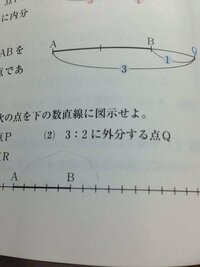 数学の内分点 外分点を図示する問題 外分点の求め方が全く Yahoo 知恵袋