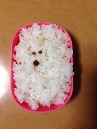 トイプードルらしいのですが これはキャラ弁と言っても良いので Yahoo 知恵袋