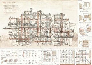 建築のプレゼンボードでこういう絵を作る手順を教えてください手描きの絵を Yahoo 知恵袋