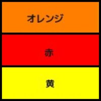 こんばんはｑ オレンジ色は どちらかといえば赤色系ですか 黄 Yahoo 知恵袋