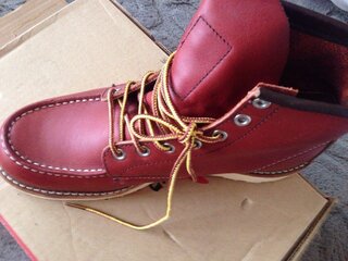 以前abcマートにてレッドウィング75を購入したんですが Yahoo 知恵袋