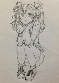 誠にお恥ずかしいのですが イラストの評価をお願いしたいです Yahoo 知恵袋