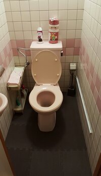 うちのトイレに合うトイレマットの色を教えてください 古いアパートでトイレの床は少 教えて 住まいの先生 Yahoo 不動産