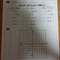 私の中学では冬休みに 身近にある一次関数を使った新聞 というのをつくります Yahoo 知恵袋