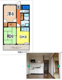 間取り 家具の配位について質問です 夫婦2人暮らしなのですが 2dk Dk6畳 教えて 住まいの先生 Yahoo 不動産