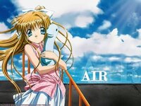 アニメ版 Air のラスト最終話のラストシーンの砂浜で話をしている男の子 Yahoo 知恵袋