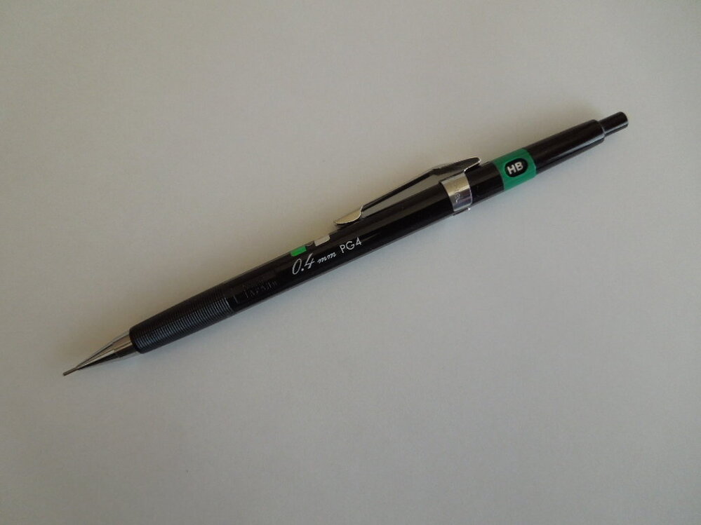 ぺんてる pg4 廃番 ぺんてる Pentel PG4 グラフペンシル シャープペンシル 0.4 廃番