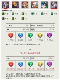 パズドラ あなたの趣味パの画像を見せてください 手持ちのモンスター Yahoo 知恵袋