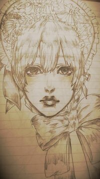 絵の評価お願いします 描いたのは中2の友人でおそらく学校で1番絵が上手 Yahoo 知恵袋